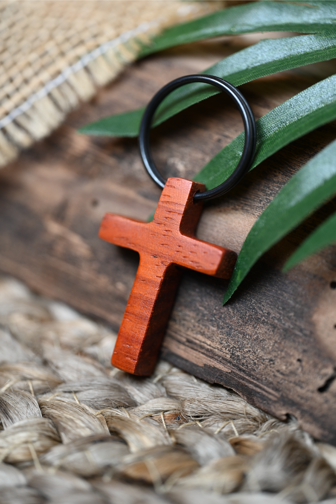 CROSS KEYCHAIN | PADAUK